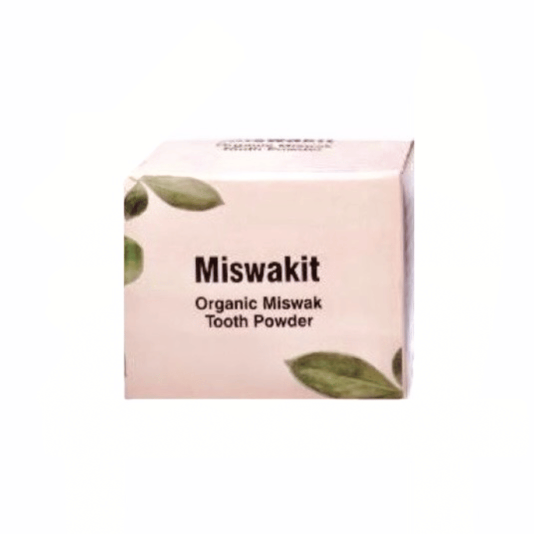 Poudre De Siwak 100% Pure BIO - Bois D'Araq Miswak - 80g - Soin Dentaire Naturel